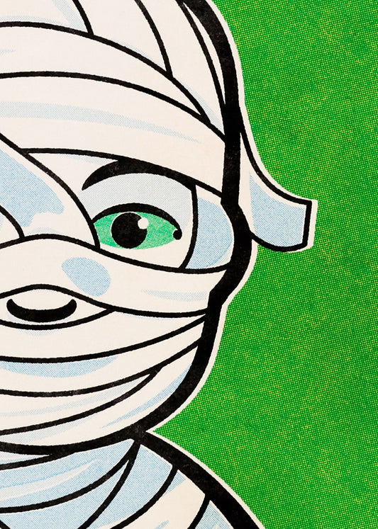 Carl the Mummy, Art Print