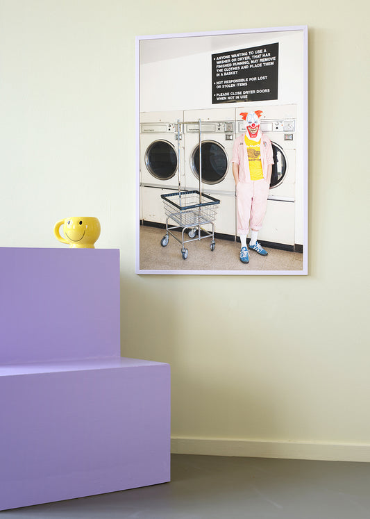 The Clown, Art Print