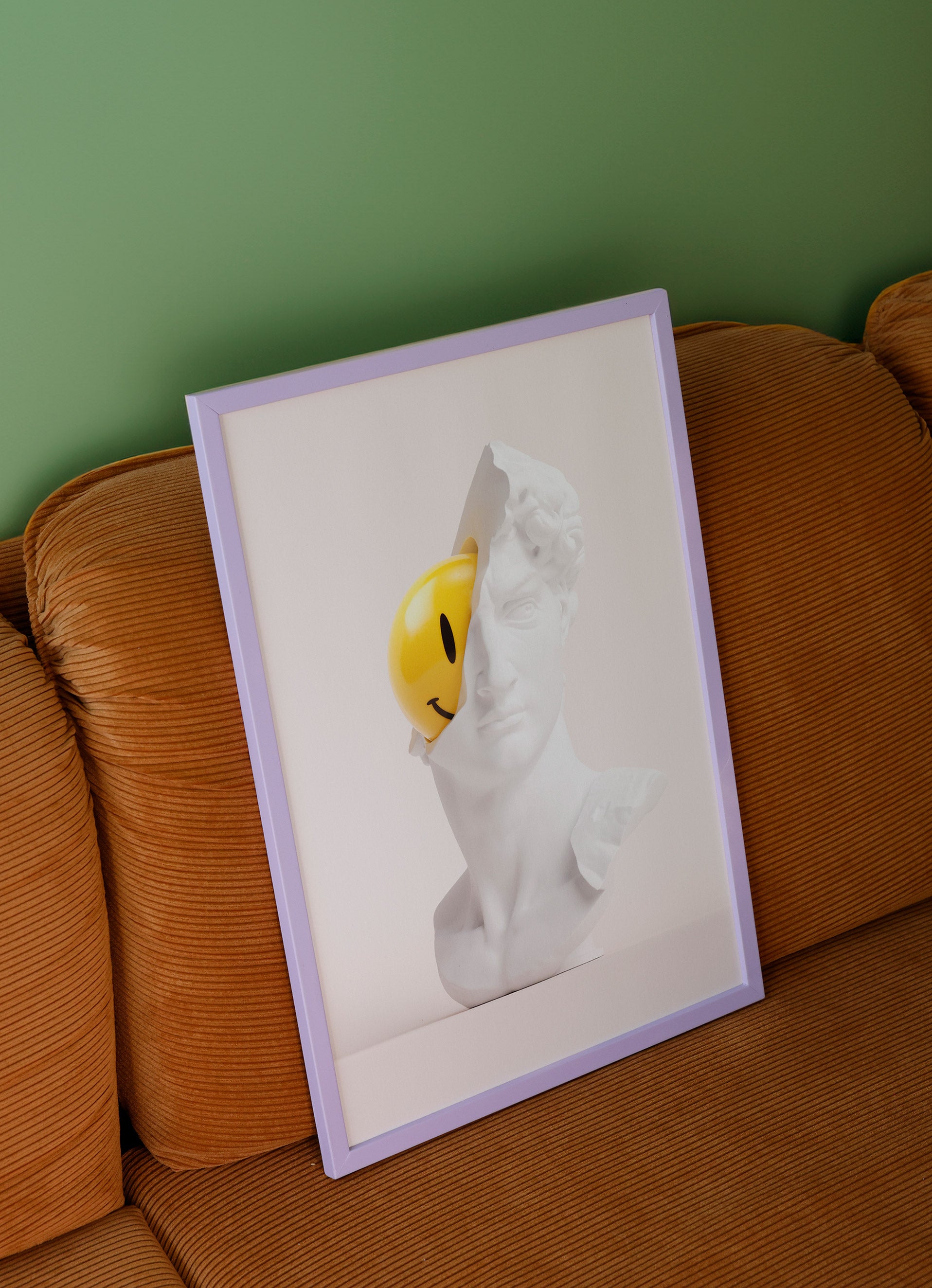 Antique Smile, Art Print - JENNYOJENS